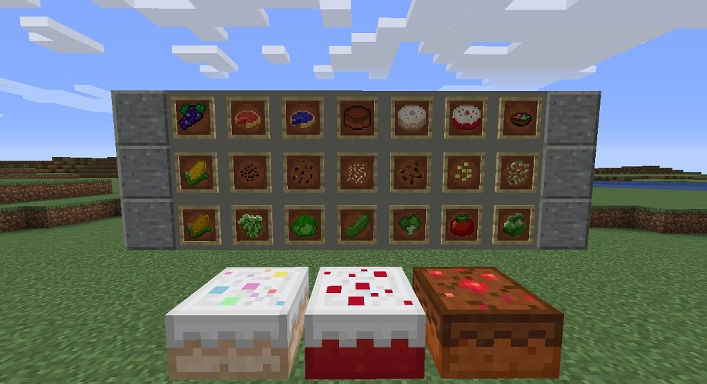 Мод на еду More Simple Foods для minecraft 1.14.4 2 Мод на еду More Simple Foods для minecraft 1.14.4