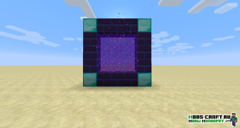 Мод на простые порталы для minecraft 1.15.2, 1.14.4, 1.12.2