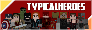 Мод TypicalHeroes - супергерои для майнкрафт 1.12.2