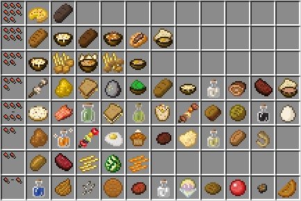 Мод VanillaFoodPantry 1.16.5, 1.15.2, 1.14.4, 1.12.2