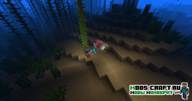 Мод на шлем шахтёра - Miner's Helmet для майнкрафт 1.16.3, 1.15.2, 1.14.4