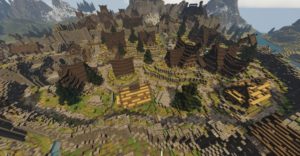 Карта The Elder Scrolls V: Skyrim для майнкрафт 1.12.2