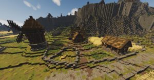 Карта The Elder Scrolls V: Skyrim для майнкрафт 1.12.2