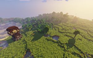 Деревни и башня мародёров на равнине [1.14.4]