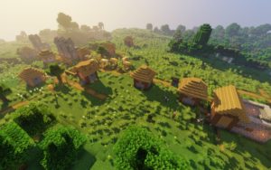 Деревни и башня мародёров на равнине [1.14.4]