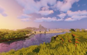 Храм в пустыне и деревня с кузницей [1.14.4]