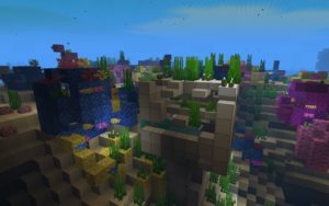 Мод на подводные биомы Underwater Biome 1.15.1, 1.14.4