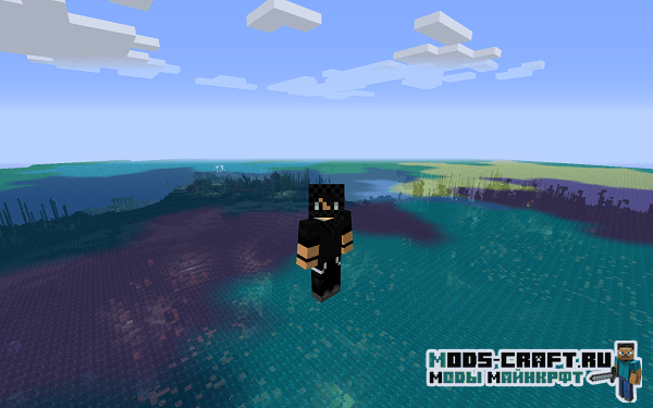 Мод на подводные биомы Underwater Biome 1.15.1, 1.14.4