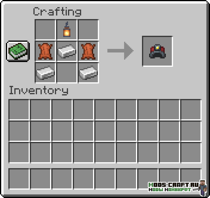 Мод на шлем шахтёра - Miner's Helmet для майнкрафт 1.16.3, 1.15.2, 1.14.4