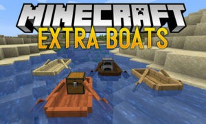Мод на новые лодки - Extra Boats для minecraft 1.16.1, 1.15.2, 1.14.4