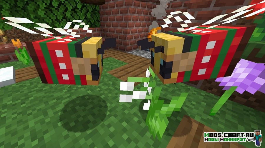 Ресурспак Cozy Bees! для майнкрафт 1.15
