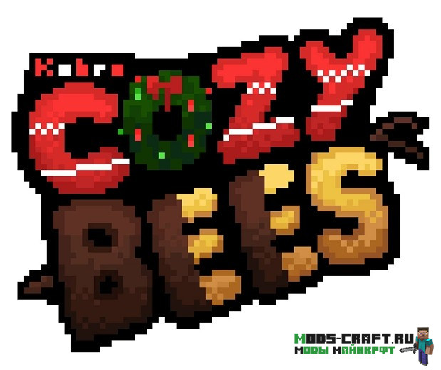 Ресурспак Cozy Bees! для майнкрафт 1.15