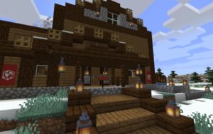 Карта Зимний дом для майнкрафт 1.15.1, 1.14.4 Карта Зимний дом для майнкрафт 1.15.1, 1.14.4