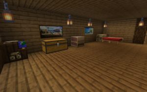 Карта Зимний дом для майнкрафт 1.15.1, 1.14.4 Карта Зимний дом для майнкрафт 1.15.1, 1.14.4