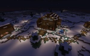 Карта Зимний дом для майнкрафт 1.15.1, 1.14.4