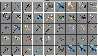 Мод dotHack Weapons 1.15.2, 1.14.4, 1.12.2