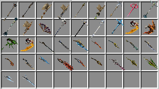 Мод dotHack Weapons 1.15.2, 1.14.4, 1.12.2