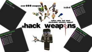 Мод dotHack Weapons 1.15.2, 1.14.4, 1.12.2