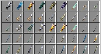 Мод dotHack Weapons 1.15.2, 1.14.4, 1.12.2