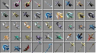 Мод dotHack Weapons 1.15.2, 1.14.4, 1.12.2