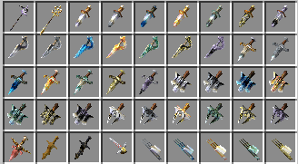 Мод dotHack Weapons 1.15.2, 1.14.4, 1.12.2