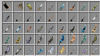 Мод dotHack Weapons 1.15.2, 1.14.4, 1.12.2