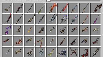 Мод dotHack Weapons 1.15.2, 1.14.4, 1.12.2