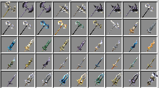 Мод dotHack Weapons 1.15.2, 1.14.4, 1.12.2