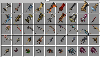 Мод dotHack Weapons 1.15.2, 1.14.4, 1.12.2