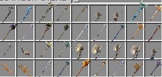 Мод dotHack Weapons 1.15.2, 1.14.4, 1.12.2