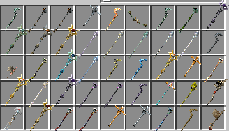 Мод dotHack Weapons 1.15.2, 1.14.4, 1.12.2