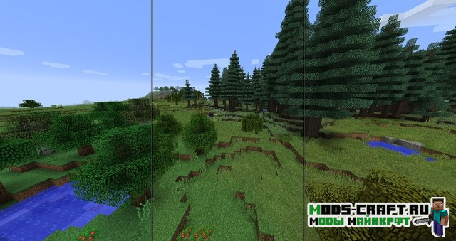 Мод на времена года - Serene Seasons 1.20.2, 1.19.4, 1.18.2, 1.17.1, 1.16.5, 1.15.2, 1.12.2