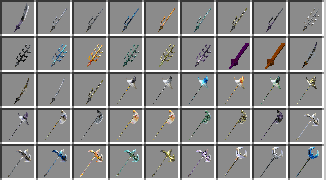 Мод dotHack Weapons 1.15.2, 1.14.4, 1.12.2