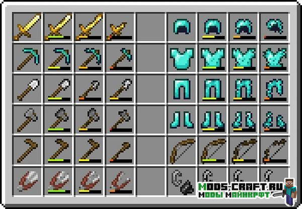 Текстурпак Striker's Visual Durability [16x] 1.15.1, 1.14.4