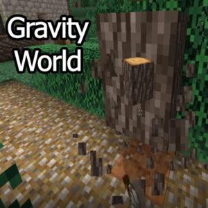 Мод GravityWorld для майнкрафт 1.16.5, 1.15.2, 1.14.4, 1.12.2