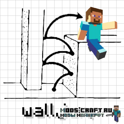 Мод Wall-Jump! для майнкрафт 1.19.3, 1.18.2, 1.17.1, 1.16.5, 1.15.2, 1.14.4, 1.12.2 Мод Wall-Jump! для майнкрафт 1.19.3, 1.18.2, 1.17.1, 1.16.5, 1.15.2, 1.14.4, 1.12.2