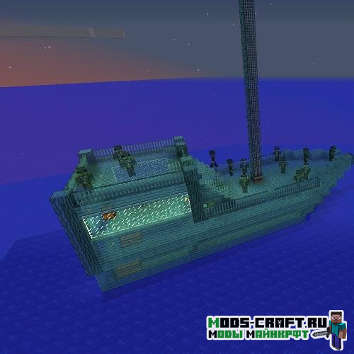 Мод на пиратов - Pirates для майнкрафт 1.12.2