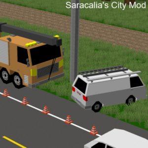 Мод Saracalia's City для майнкрафт 1.12.2, 1.7.10