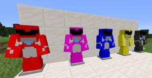 Мод Power Rangers 1.14.4, 1.12.2 Мод Power Rangers 1.14.4, 1.12.2