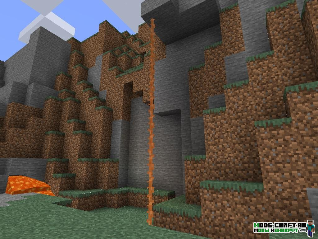 Мод на верёвку - Ropes для майнкрафт 1.16.2, 1.15.2 Мод на верёвку - Ropes для майнкрафт 1.16.2, 1.15.2