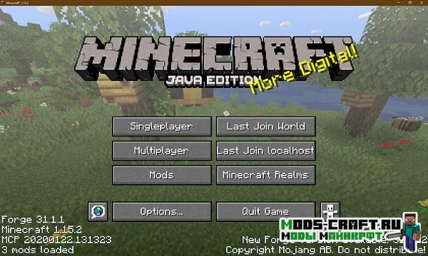 Мод JoinLastWorld 1.15.2, 1.14.4, 1.12.2