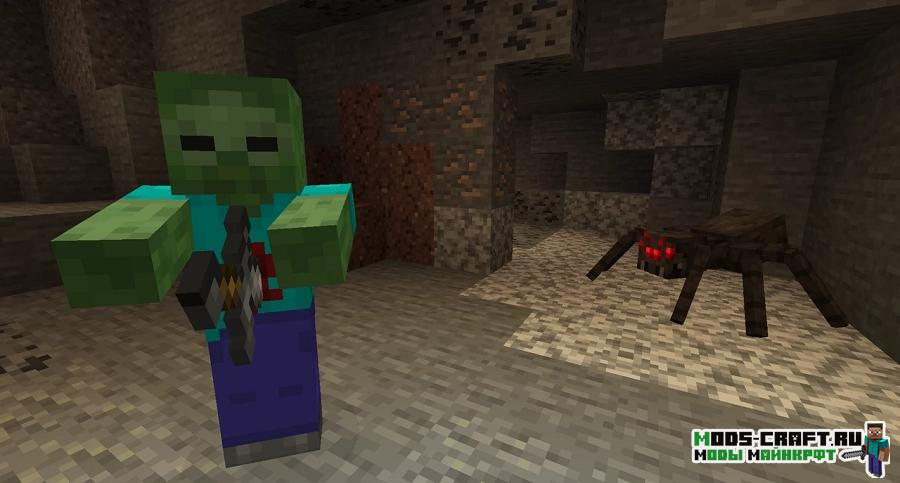 Текстурпак Tom's Biome Mobs 1.14.4 Текстурпак Tom's Biome Mobs 1.14.4