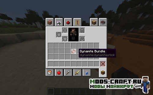 Мод на динамитную гранату - Dynamite 1.15.2, 1.14.4