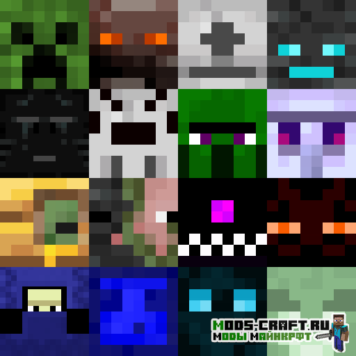 Ресурспак Various Mobs [16x] 1.14.4