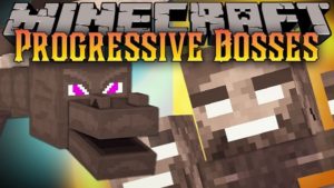 Мод Progressive Bosses 1.20.1, 1.19.4, 1.18.2? 1.16.5, 1.15.2, 1.14.4, 1.12.2