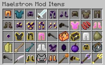 Мод Into The Maelstrom для майнкрафт 1.12.2