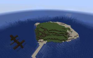 Небольшой остров и корабль [1.15.2]