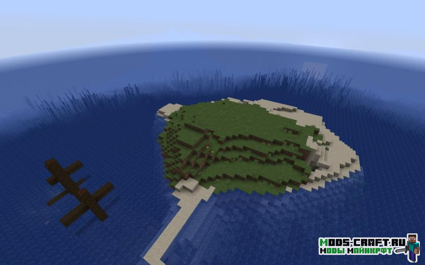 Небольшой остров и корабль [1.15.2]