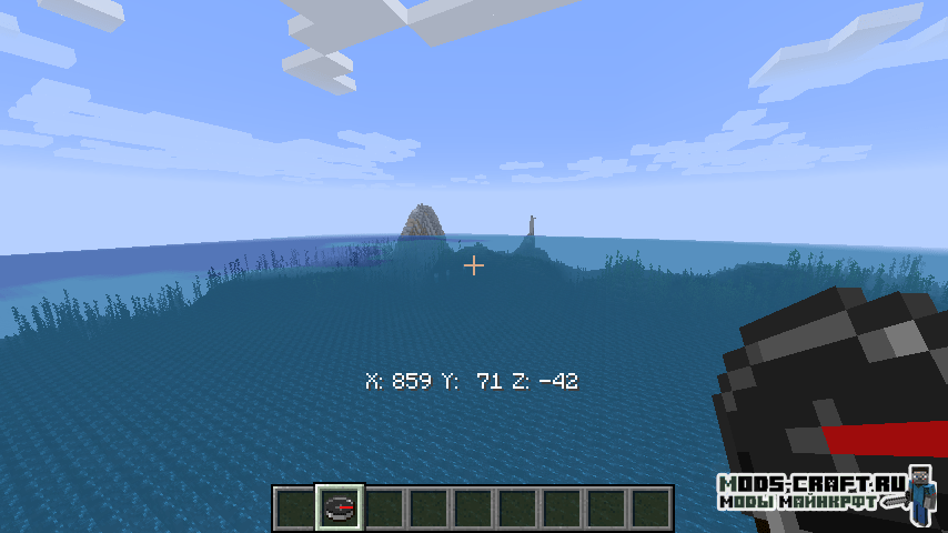 Мод Compass Coords 1.15.2, 1.14.4