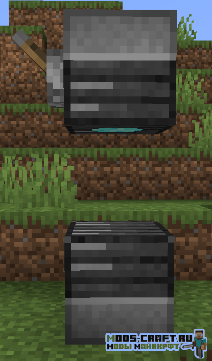 Мод Bedrock Tools 2 1.15.2, 1.14.4, 1.12.2 (оружие, инструменты, броня из бедрока)